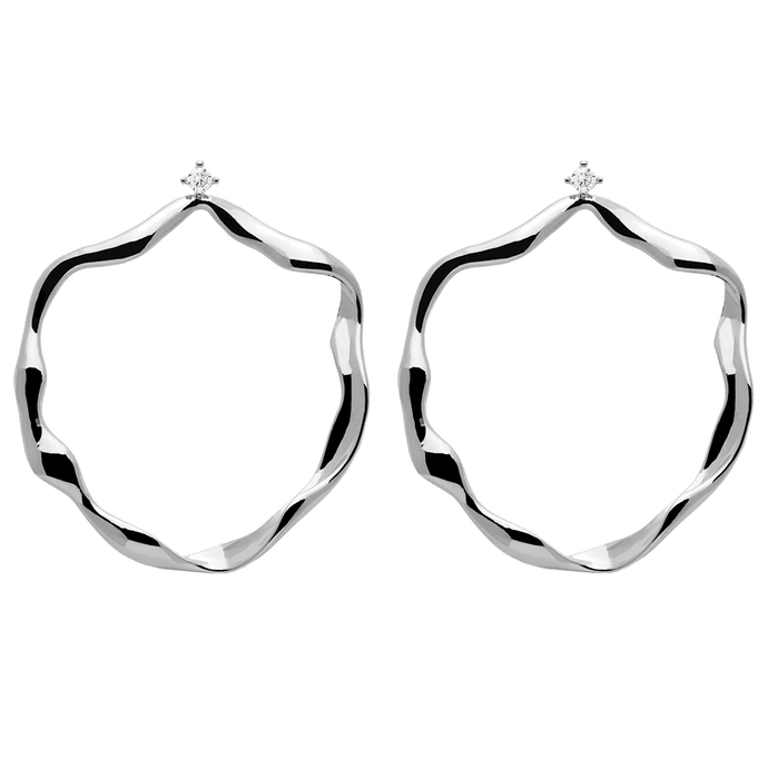 Akari Silver Earrings