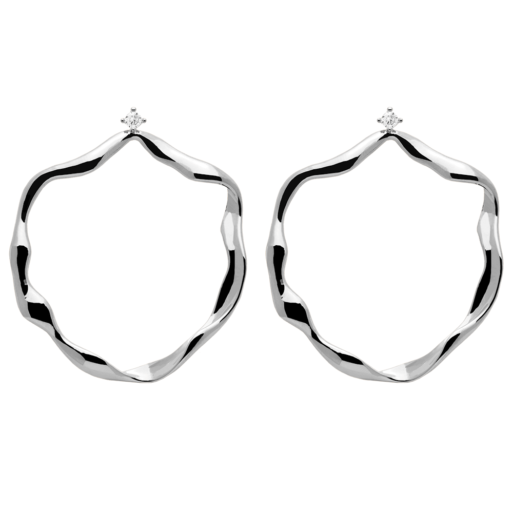 Akari Silver Earrings