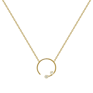 Vela Gold Necklace