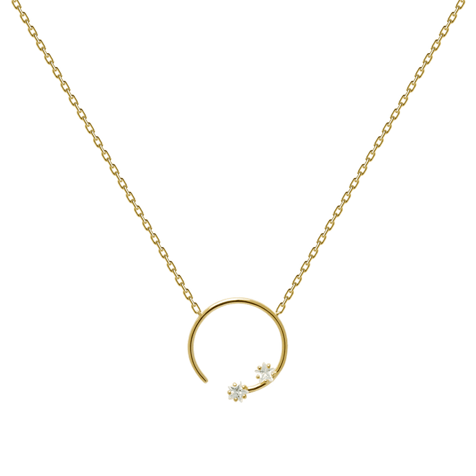 Vela Gold Necklace